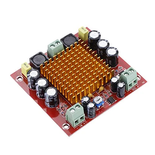 TPA3116D2 Placa de amplificador mono de 150 W Módulo de audio de potencia digital para altavoces DIY, AMP estéreo de un solo canal con protección