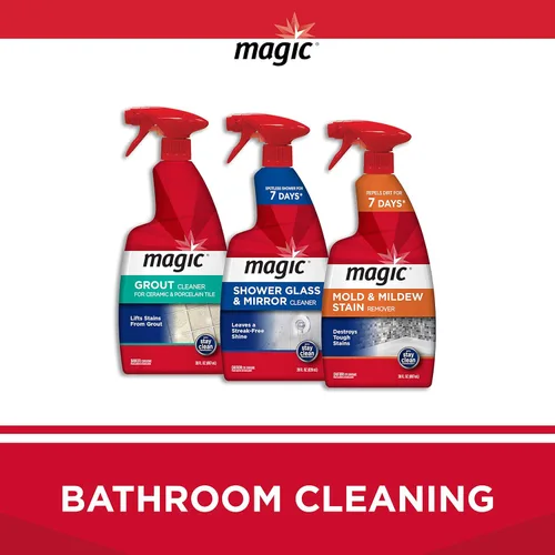 Miniatura 7 de Magic - Aerosol limpiador de acero inoxidable – 17 onzas (paquete de 6) – Elimina huellas dactilares residuos de agua y grasa de electrodomésticos