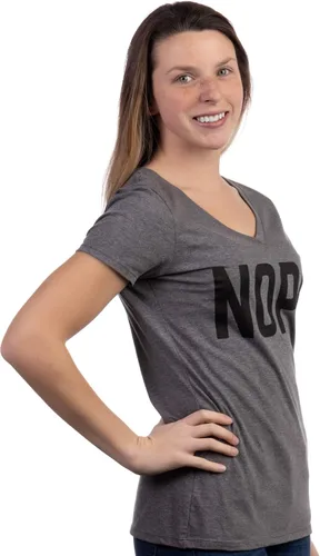 Miniatura 3 de Camisetas divertidas para mujer, con frase sarcástica y con cuello en V