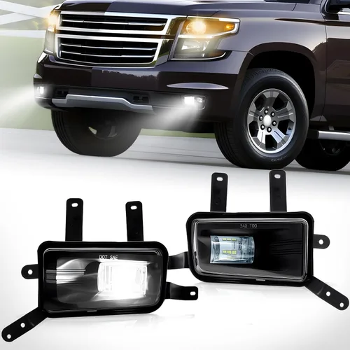 Miniatura 31 de Luces antiniebla compatibles con Chevy Silverado 1500 2500/2001 2002 Silverado 1500HD 2500HD 2500HD 3500/2000-2006 Tahoe Suburban 1500 2500