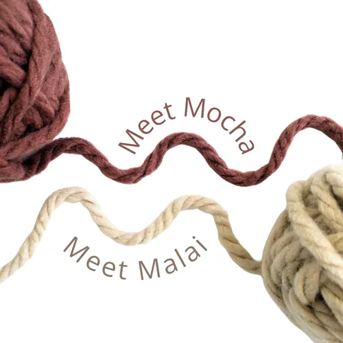 Miniatura 5 de mindfulknits Kit para aprender a tejer - Tejer un gorro grueso - Agujas de tejer, aguja de hilo e hilo acrílico grueso voluminoso para tejer - Malai