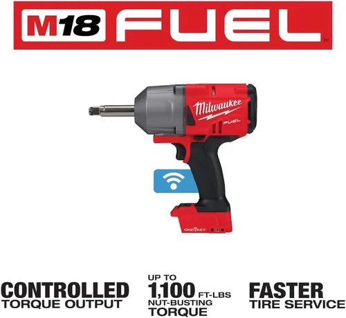 Miniatura 2 de Llave de impacto de torque controlada por yunque extendido M18 FUEL de 1/2 pulgada con ONE-KEY
