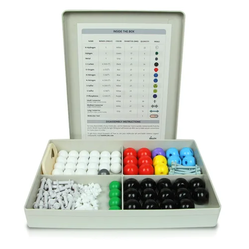 Miniatura 2 de Kit de estudiante modelo de química orgánica - (125 piezas) - MM-003