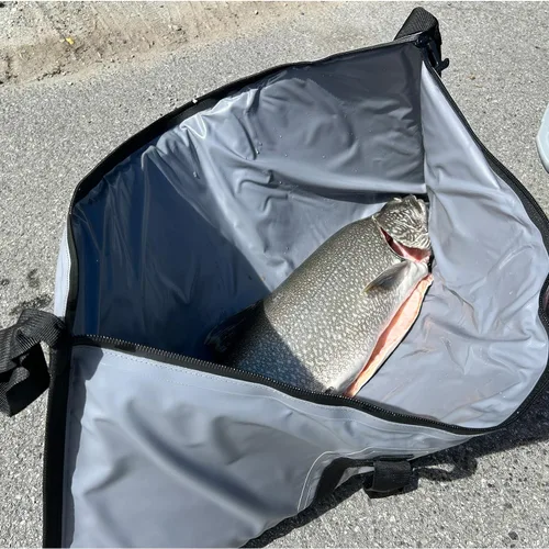 Miniatura 6 de Bolsa enfriadora térmica Buffalo Gear para peces, 40x18 pulgadas 48x18 pulgadas, a prueba de fugas, bolsa portátil impermeable, mantiene el hielo