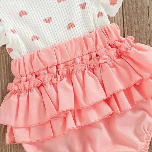 Miniatura 67 de Mubineo Ropa de verano para bebé niña, sin mangas, encaje floral, vestido de mameluco para recién nacido