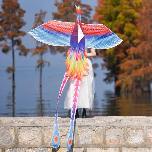 Miniatura 4 de Mint’s Colorful Life Large Kite for Kids and Adults, Easy to Fly Single Line Beach Kites, Comes with 300ft String Handle