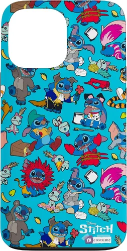 Miniatura 23 de iPhone 16 Disney 100 Stitch in Costume Disney Characters and Scrump Case
