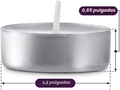 Miniatura 5 de MontoPack Velas de té sin perfume, 45 unidades 4 horas, blancas, sin humo, sin goteo, pequeñas velas votivas de parafina Velas duraderas