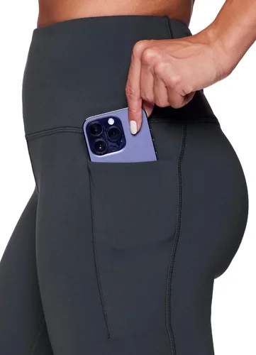 Miniatura 2 de RBX Active Leggings de yoga para mujer, ultra suaves, sólidos, con bolsillos