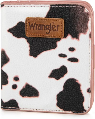 Miniatura 14 de Montana West X Wrangler - Cartera delgada delgada para mujer, organizador de dinero, mini cartera de bolsillo delgada con forro RFID y un monedero