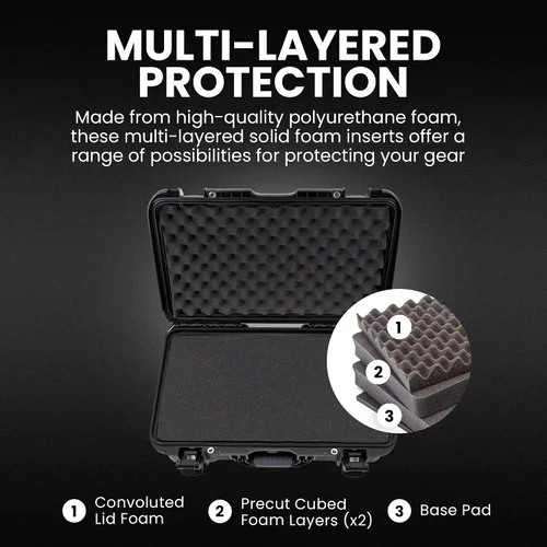 Miniatura 3 de Nanuk 935 - Maletín rígido impermeable con ruedas vacío