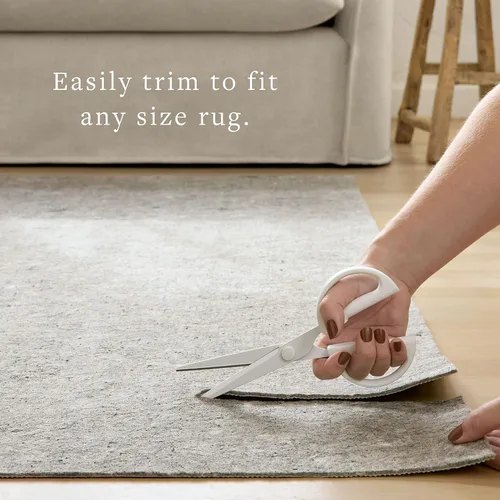 Miniatura 3 de Loloi Loloi-Grip Alfombra Protectora, FPAD2 Gris, 2'-0" x 12'-0",.13" de espesor, gris, 1/8 pulgada, reversible, suave, almohadilla, bajo perfil