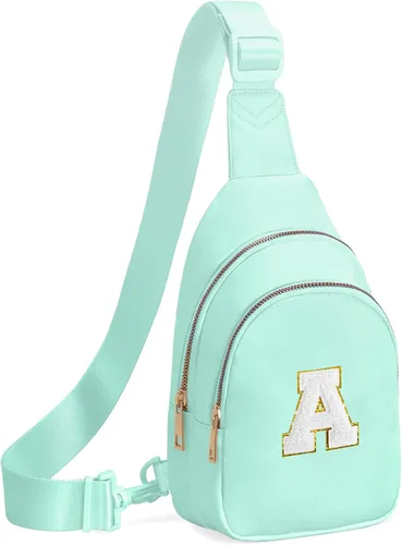 Miniatura 135 de Regalos de cumpleaños Viverte para niñas de 7, 8, 9, 10, 11, 12, 13 años, pequeño bolso cruzado de hombro con inicial, bolso cruzado de hombro