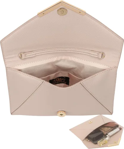 Miniatura 6 de Dexmay - Bolso de mano para mujer, tamaño mediano, de piel Saffiano