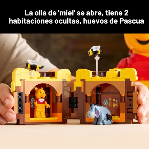Miniatura 6 de LEGO Disney Winnie The Pooh - Juego de construcción – Decoración para el hogar, la oficina o estante de libros para adultos fanáticos de 18 años