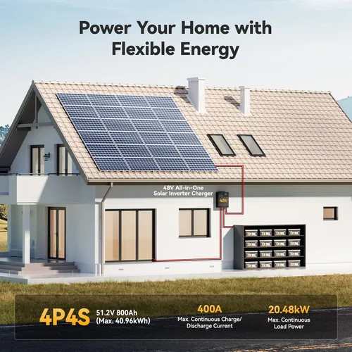 Miniatura 6 de power queen Batería LiFePO4 de 12 V 200 Ah de 2560 Wh, batería de litio RV de hasta 15000 ciclos profundos, energía de reserva para energía solar