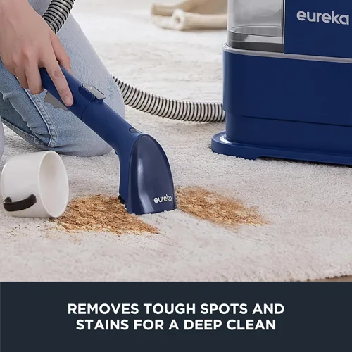 Miniatura 2 de EUREKA Limpiador portátil de alfombras y tapicería, limpiador de manchas para mascotas, removedor de manchas para alfombras, alfombras de área