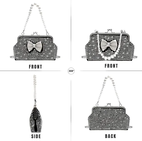 Miniatura 2 de Lostars Evening Clutch Purses for Women Clutch Evening Bag for Wedding and Party