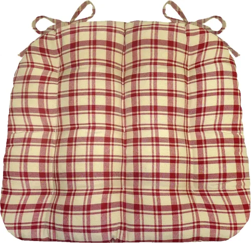 Miniatura 15 de Barnett Home Decor Almohadillas para silla de comedor con lazos - Bethanne Azul Floral Tamaño Mediano 16.5 x 18 - Cojines para silla Windsor