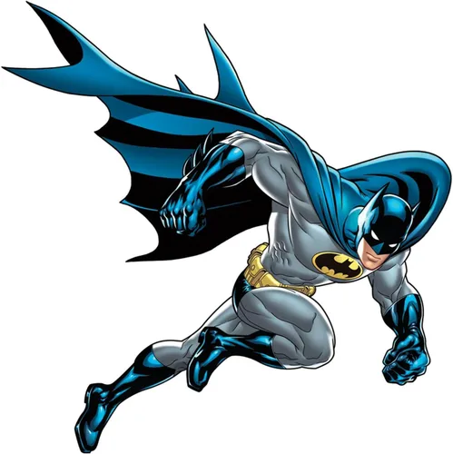 RoomMates RMK1864GM Batman - Calcomanía para pared, color azul