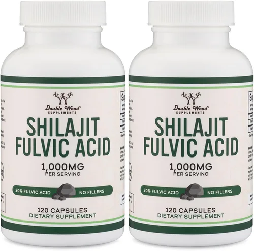 Miniatura 8 de Shilajit puro del Himalaya en cápsulas (20% de suplemento de ácido fúlvico) 1,000mg de extracto auténtico de Shilajit por porción, 120