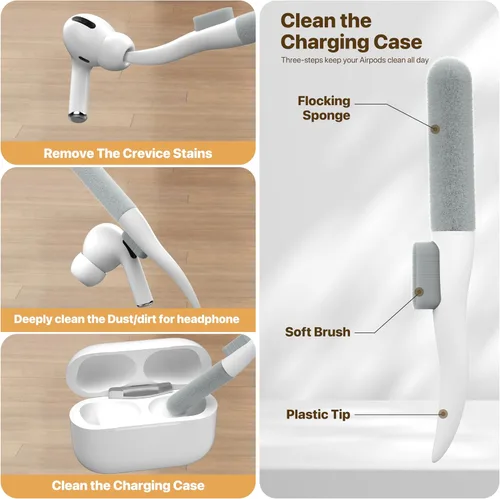 Miniatura 6 de Maxjoy Funda compatible con Samsung Galaxy Buds 3 Pro / Galaxy Buds 3 (2024), funda protectora de silicona grabada para Galaxy Bud 3 para mujeres