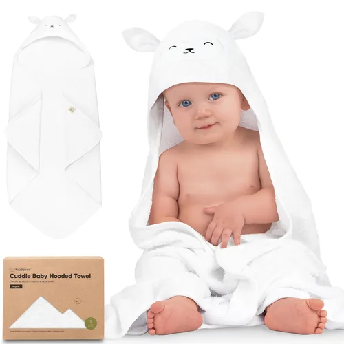 Miniatura 46 de KeaBabies Toalla de bebé con capucha para recién nacido, viscosa derivada de bambú, toallas de baño grandes con capucha para niños, niñas, niños