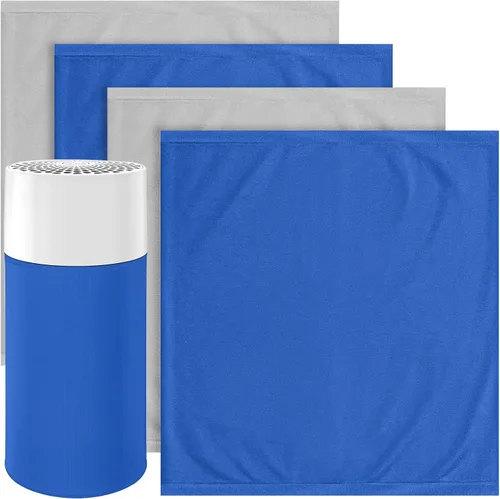 Paquete de 4 prefiltros lavables de repuesto 411 para Blueair Blue Pure 411, 411+, 411 Auto y Mini purificador de aire, elimina polen, polvo, caspa