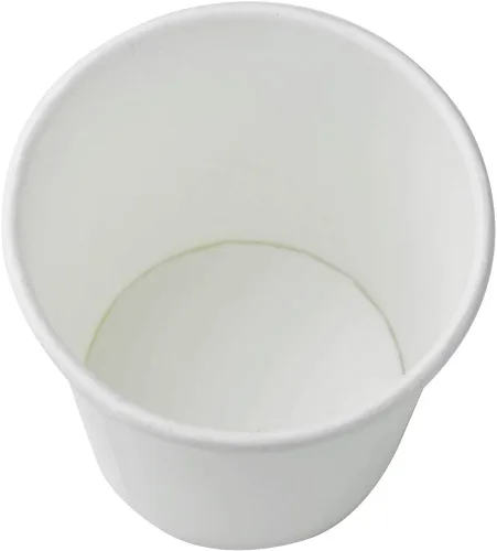 Miniatura 5 de Karat Taza de papel para café expreso de 4 oz, 1000 unidades, taza desechable para enjuague bucal, para bebidas calientes y frías, blanca (C-K504W)