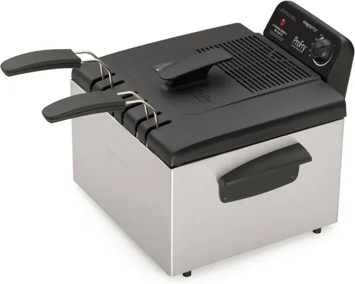 Miniatura 2 de Presto 05466 freidora de inmersión de acero inoxidable de doble cesta Pro Fry