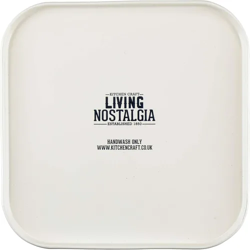 Miniatura 4 de Kitchen Craft Living Nostalgia - Recipientes para té, café y azúcar en caja de regalo, acero, crema antigua, juego de 3 piezas, mediano