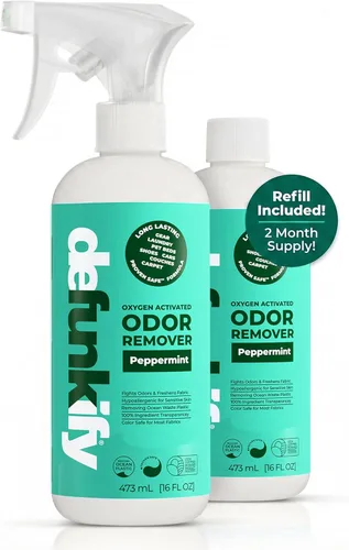 Miniatura 12 de Spray ambientador de tela, 32 oz. Spray removedor de olores 'lavanda'. Desodorizador de zapatos, desodorante de alfombras, eliminador de olores