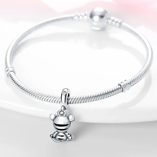 Miniatura 76 de LIGHTDOG Abalorios de plata de ley 925 para pulseras Pandora, collares para mujer, cuentas colgantes, cuentas de joyería, regalos para mujeres