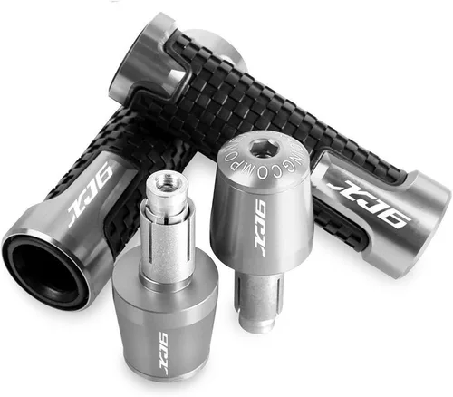 Miniatura 11 de Motocicleta para Y&AMAHA XJ6 XJ-6 2010-2016 XJ6ABS XJ6 Diversion XJ 6 N Mango Bar Grip Extremos 7/8" Manillar de goma Gel Hand Grips Freno
