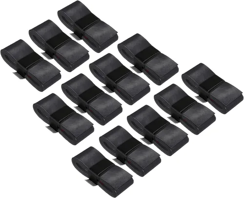 Miniatura 14 de PATIKIL Cintas de agarre para raqueta de tenis, poliuretano con agarre elástico, antideslizante, absorbe el sudor para caña de pescar de bádminton