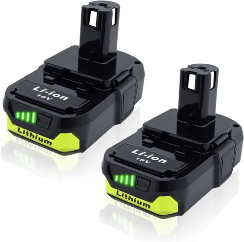 2 paquetes de repuesto de alta capacidad de 3.0Ah para batería Ryobi de 18 V P108 P104 P105 P102 P103 P122 P109 Li-ION compatible con Ryobi 18V ONE+