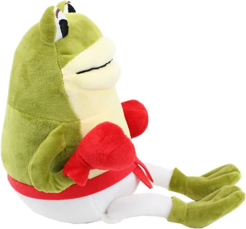 Miniatura 5 de Figura de muñeca de peluche de la rana 2 piezas