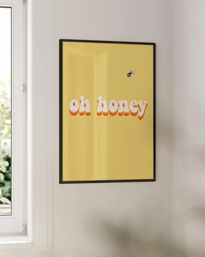 Miniatura 63 de Haus and Hues Arte de pared amarillo – Pósteres estéticos con cita para adolescentes, pósteres estéticos para dormitorio, niñas, impresión artística