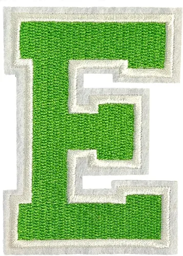Miniatura 96 de 3 parches de letras termo-adhesivas de 3.14 pulgadas, parche de letras bordadas completo, letras del alfabeto de hierro A-Z, parches para coser