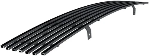 APS Compatible con Chevy Caprice 1991-1996, parte superior principal, acero inoxidable, negro, 8 x 6, rejilla horizontal para rejilla de inserción