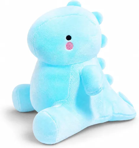 Juguetes de peluche de dinosaurio azul de 10 pulgadas, lindos animales de peluche de dinosaurio para niños y niñas, peluches de dinosaurio Kawaii,
