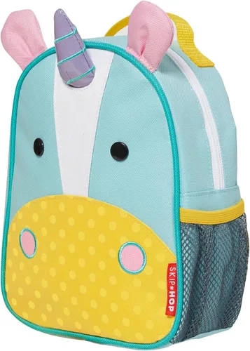 Miniatura 21 de Skip Hop - Mochila para preescolar, colección Zoo, para niños pequeños de 3 a 4 años, diseño de unicornio