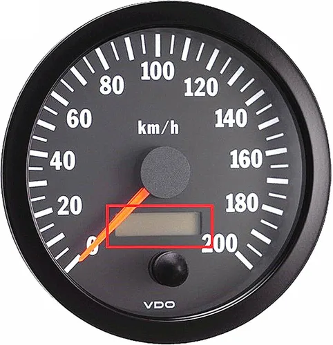 Miniatura 5 de Nuevo reemplazo de pantalla LCD para tacómetro de calibre VDO Tractor Penta Boat