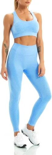 Miniatura 2 de WodoWei - Conjunto de 2 piezas de entrenamiento para mujer