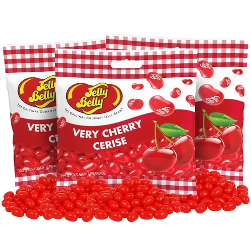 Jelly Belly Muy cereza (paquete de 3)