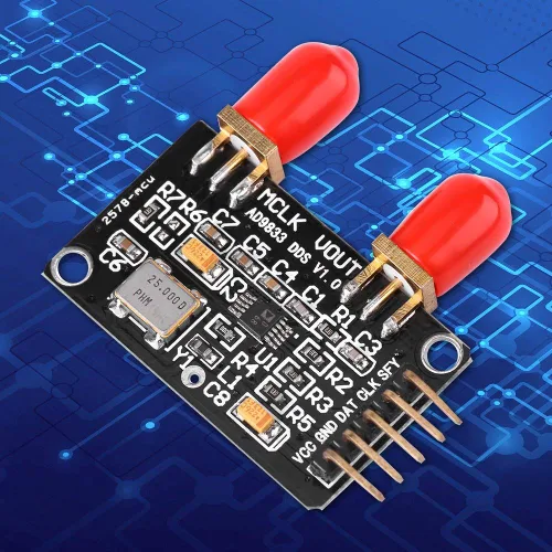 Miniatura 7 de Hilitand Módulo generador AD9833 DDS 0 MHz a 12,5 MHz/triángulo/potencia sinusoidal 2.3V a 5.5V
