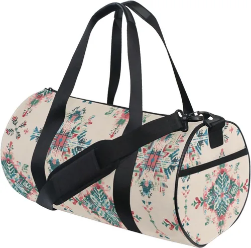 Bolsa de gimnasio para mujeres y hombres, pequeña bolsa de lona para viajes, deportes, vacaciones, fin de semana, durante la noche, playa, bolsa de