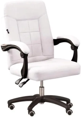 Miniatura 8 de YYDS Silla de juegos de moda para niñas, silla ejecutiva ergonómica en casa, oficina en vivo, silla giratoria de respaldo alto con reposabrazos Beige