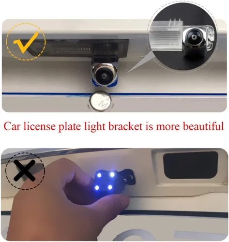 Miniatura 6 de Vlicevrn - Cámara de visión trasera para vehículo de automóvil, trayectoria dinámica, pistas de línea de respaldo para Toyota RAV4 XA30 / Toyota