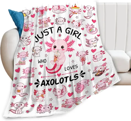 Miniatura 52 de Manta con texto en inglés «Just A Girl Who Loves Dinosaurs», bonita manta decorativa de dinosaurios, regalos para niñas, súper cálida, suave y Solo